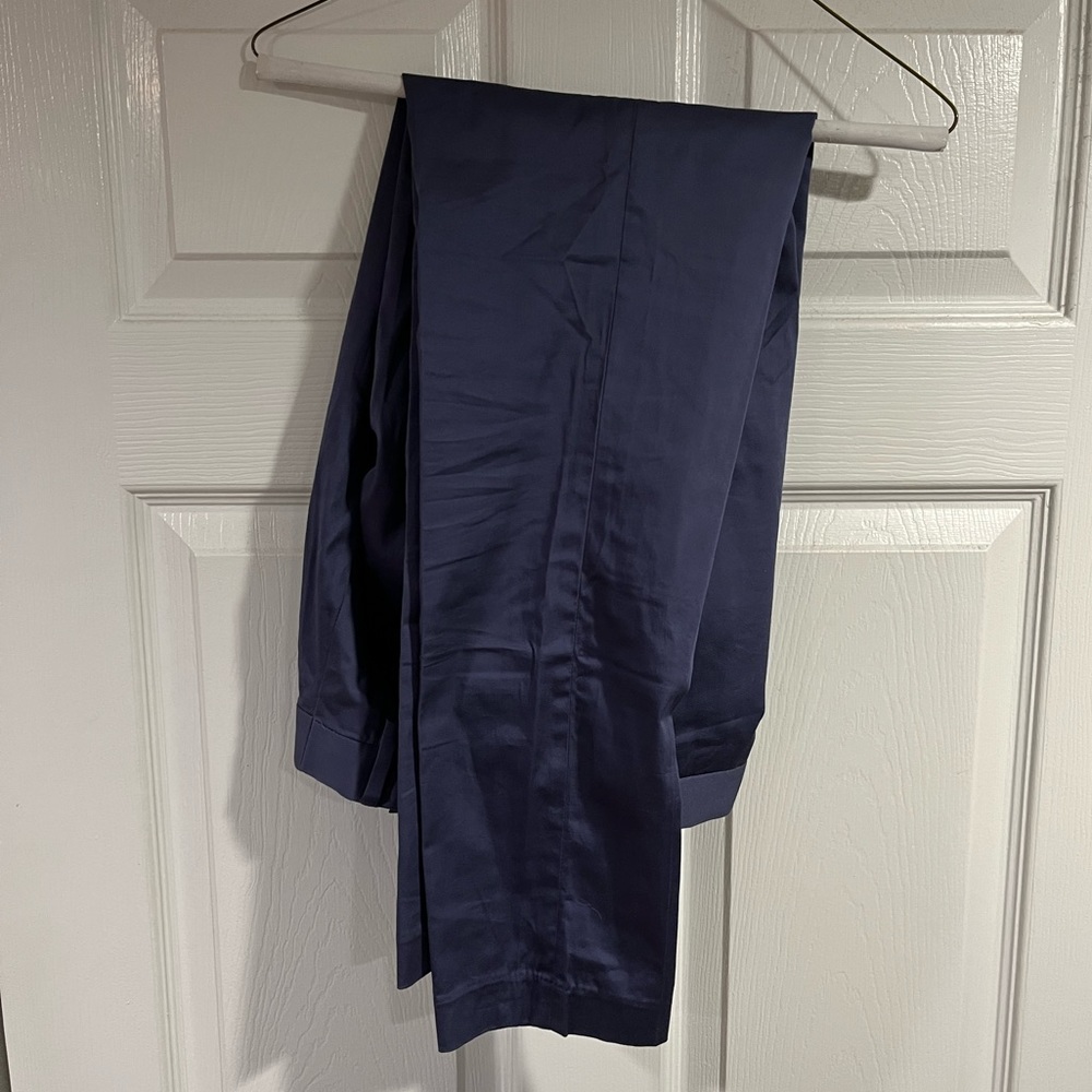 H&M shimmery purple dress pant